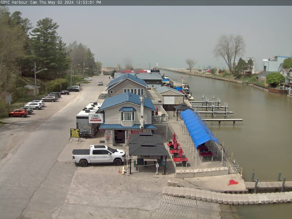 Grand Bend webcam - Grand Bend Yacht Club webcam, Ontario, Lambton